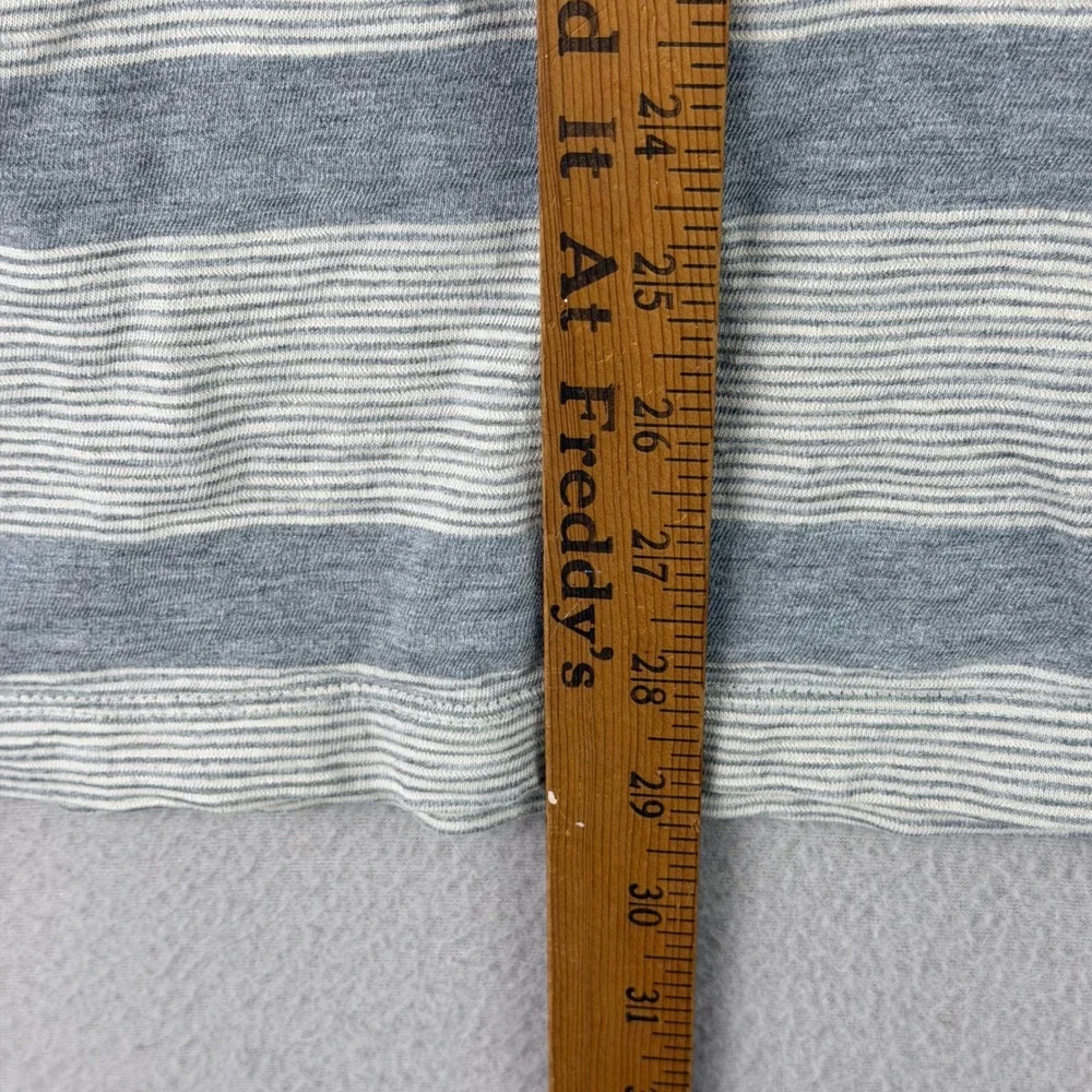 The North Face Striped Polo Shirt Mens XL Gray Short Sleeve Preppy Casual Work